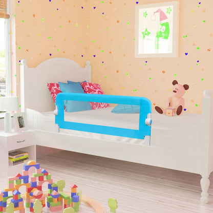 vidaXL Toddler Safety Bed Rail 102 x 42 cm Blue 1