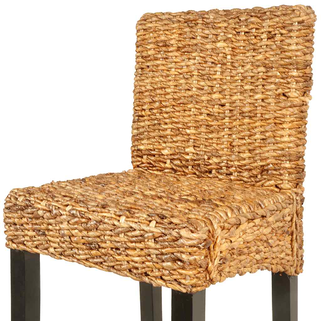 vidaXL Bar Stool | Set of 2 | Dark Brown | Mango wood | Standard | Tough 4