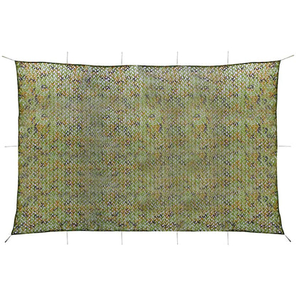Camouflage Net with Storage Bag 4x6 m Green Width 400 cm 600 cm