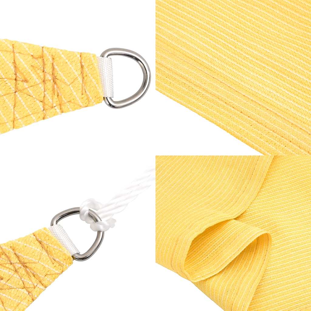 Sunshade Sail 160 g/m² 3.6x3.6 m HDPE Beige