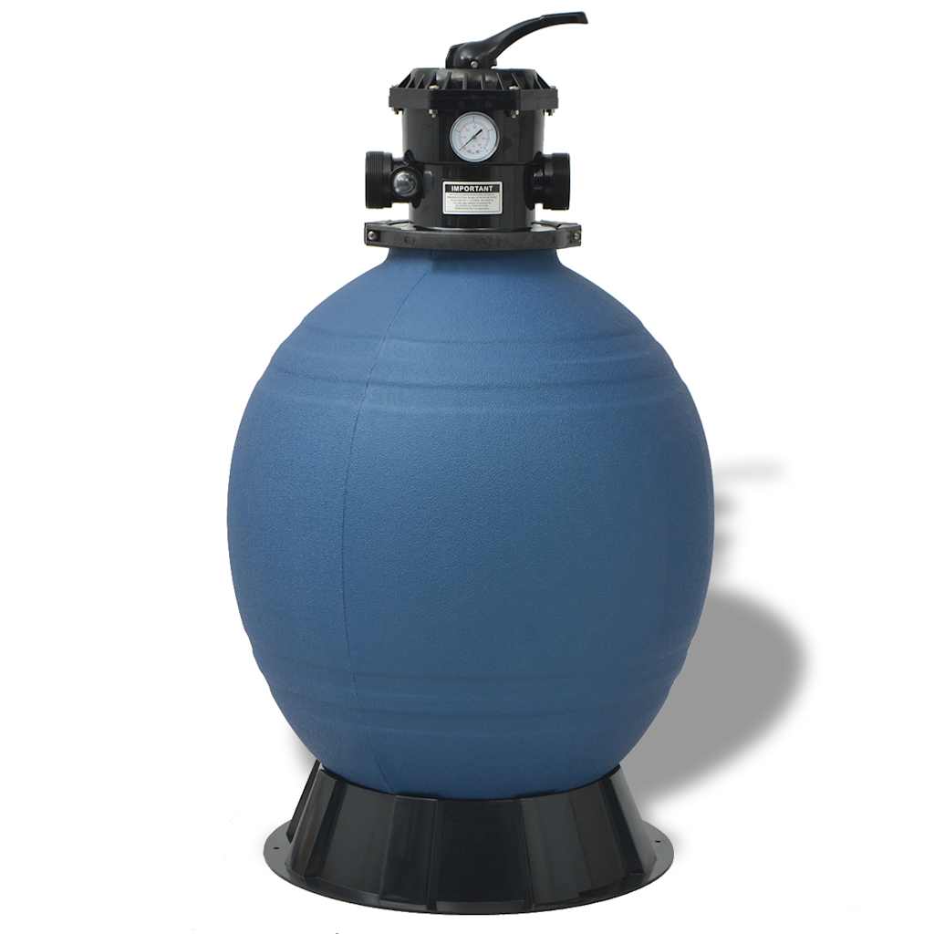 vidaXL Pool Sand Filter Blue Ø 55.9 x 96.5 cm PE 2