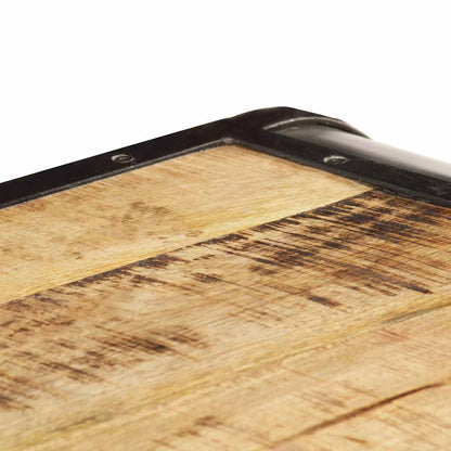 247804 vidaXL Coffee Table 100x50x35 cm Solid Mango Wood 6
