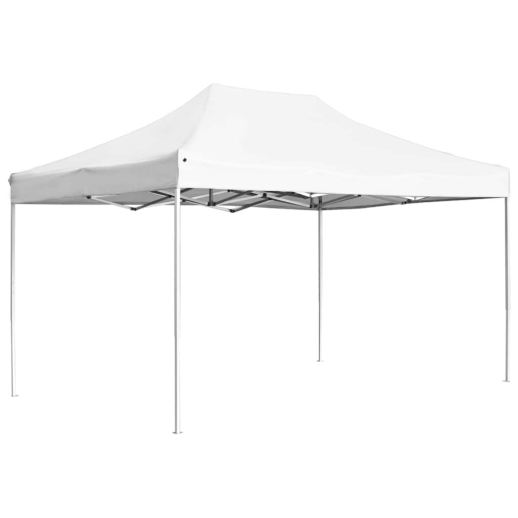 vidaXL Professional Folding Party Tent Aluminium 4.5x3 m White 1