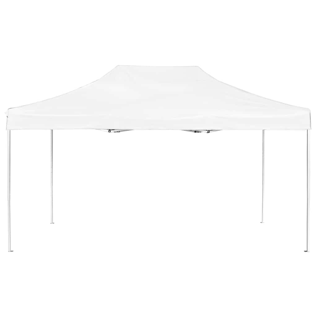 Professional Folding Party Tent Aluminium White 4.5 x 3 m
