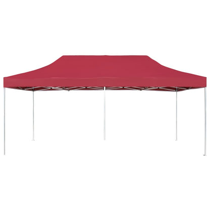 vidaXL Professional Folding Party Tent Aluminium 6x3 m Wine Red 2