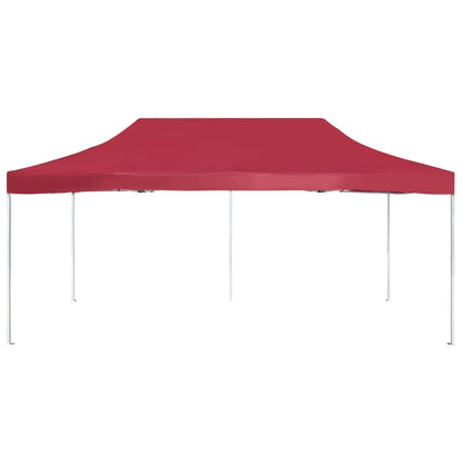 vidaXL Professional Folding Party Tent Aluminium 6x3 m Wine Red 3