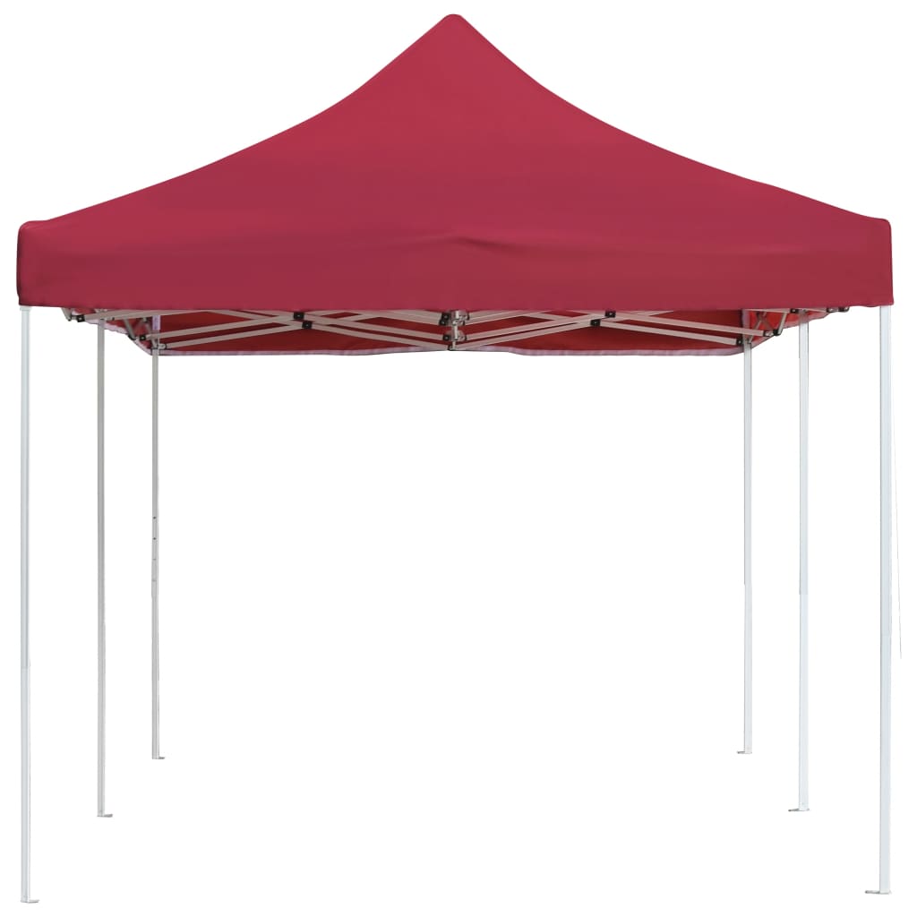 vidaXL Professional Folding Party Tent Aluminium 6x3 m Wine Red 4