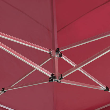 vidaXL Professional Folding Party Tent Aluminium 6x3 m Wine Red 5