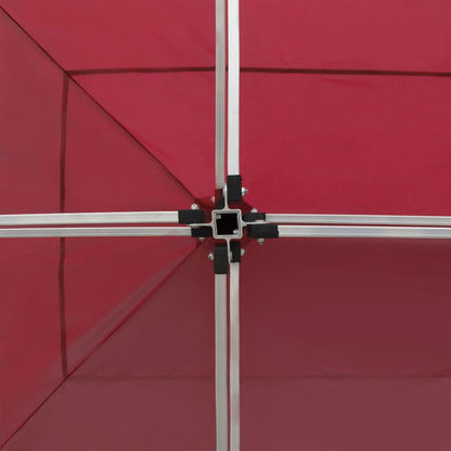 vidaXL Professional Folding Party Tent Aluminium 6x3 m Wine Red 6