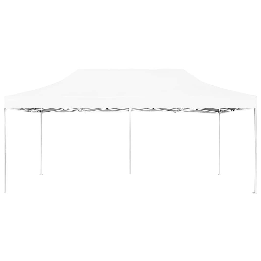 Professional Folding Party Tent Aluminium White 6 x 3 m