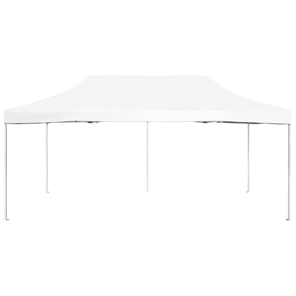 Professional Folding Party Tent Aluminium White 6 x 3 m