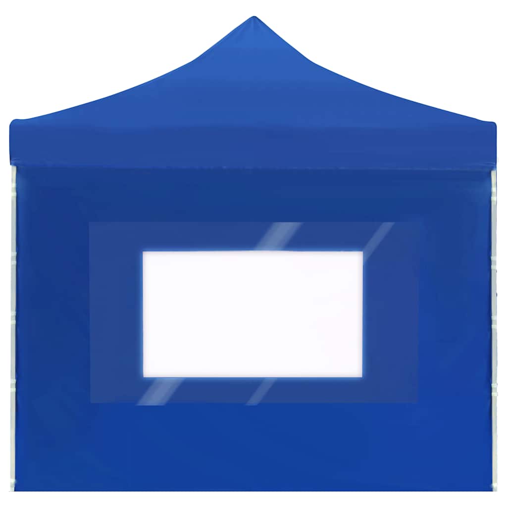 vidaXL Professional Folding Party Tent with Walls Aluminium 6x3 m Blue 6