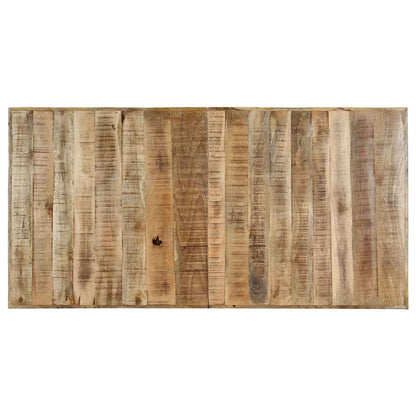 vidaXL Dining Table | Natural wood, Black 6
