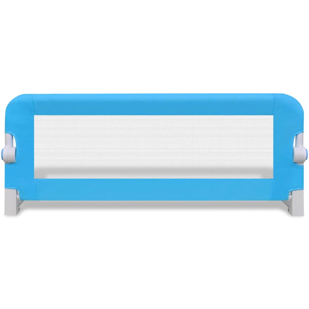 vidaXL Toddler Safety Bed Rail 2 pcs Blue 102x42 cm 4
