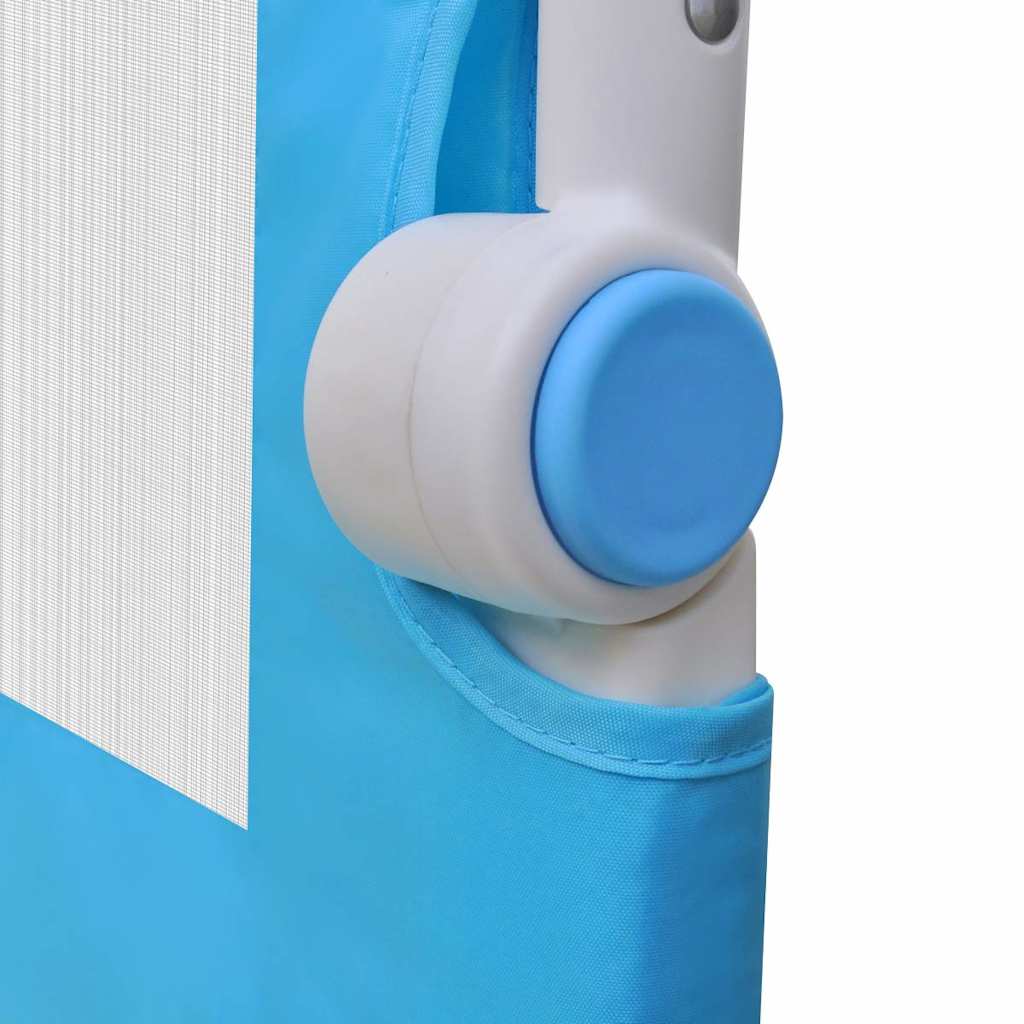 vidaXL Toddler Safety Bed Rail 2 pcs Blue 102x42 cm 6
