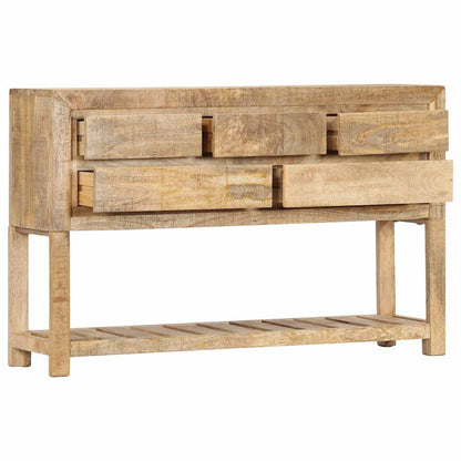 247479 vidaXL Sideboard 120x30x75 cm Solid Mango Wood 3