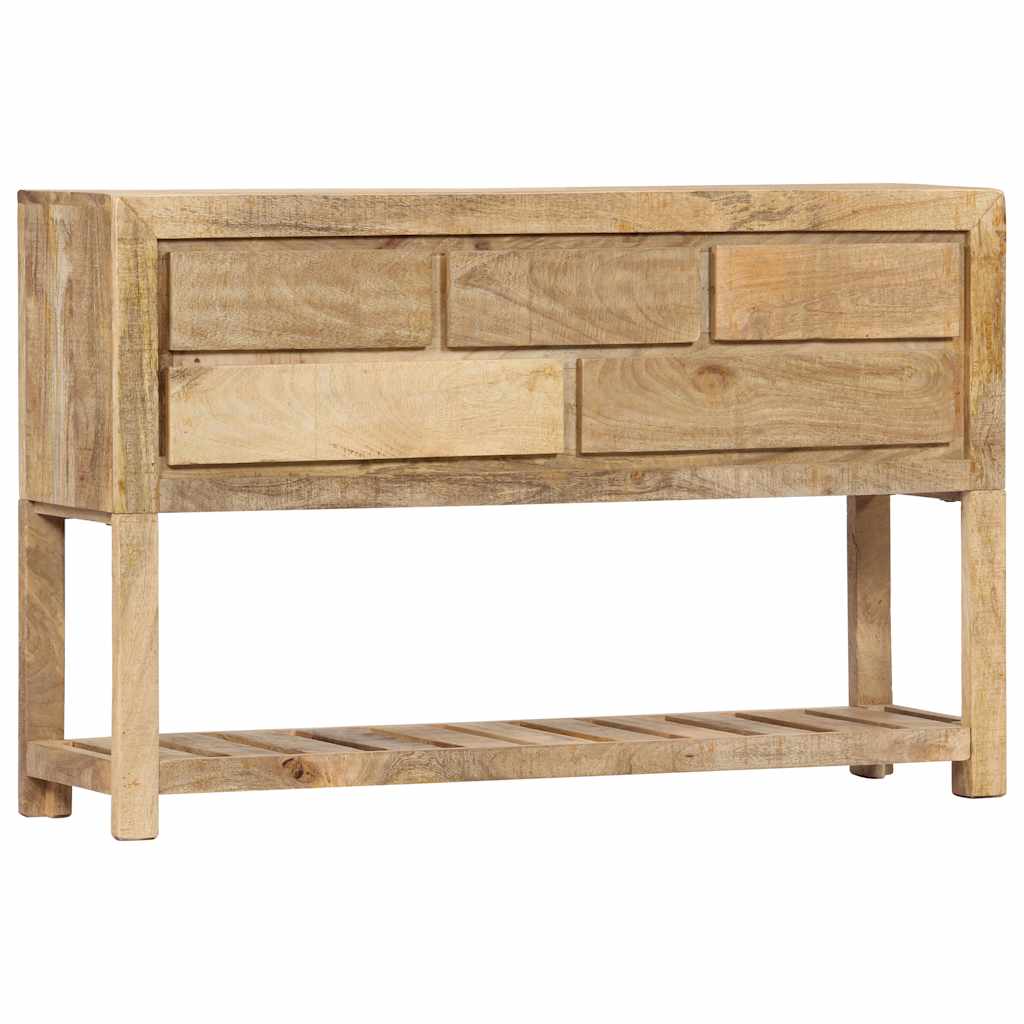 247479 vidaXL Sideboard 120x30x75 cm Solid Mango Wood 6