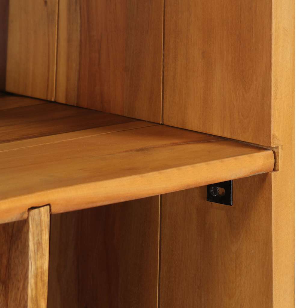 vidaXL Bookshelf 60x35x180 cm Solid Reclaimed Wood 4