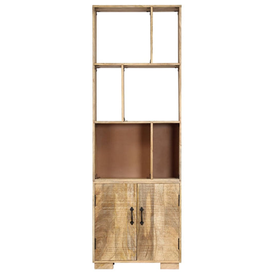 vidaXL Bookshelf 60x35x180 cm Solid Mango Wood 2