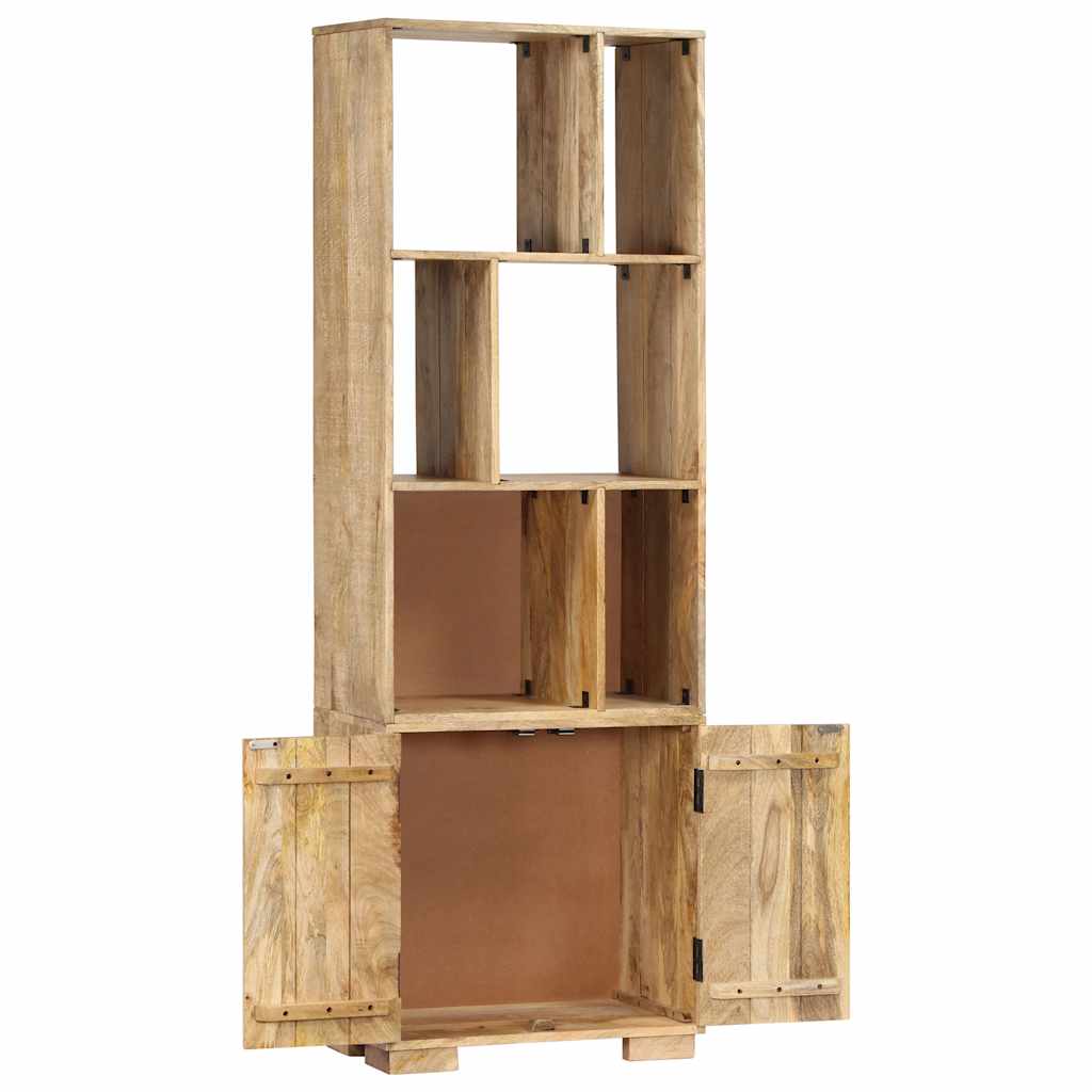 vidaXL Bookshelf 60x35x180 cm Solid Mango Wood 3