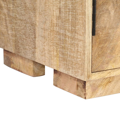 vidaXL Bookshelf 60x35x180 cm Solid Mango Wood 4