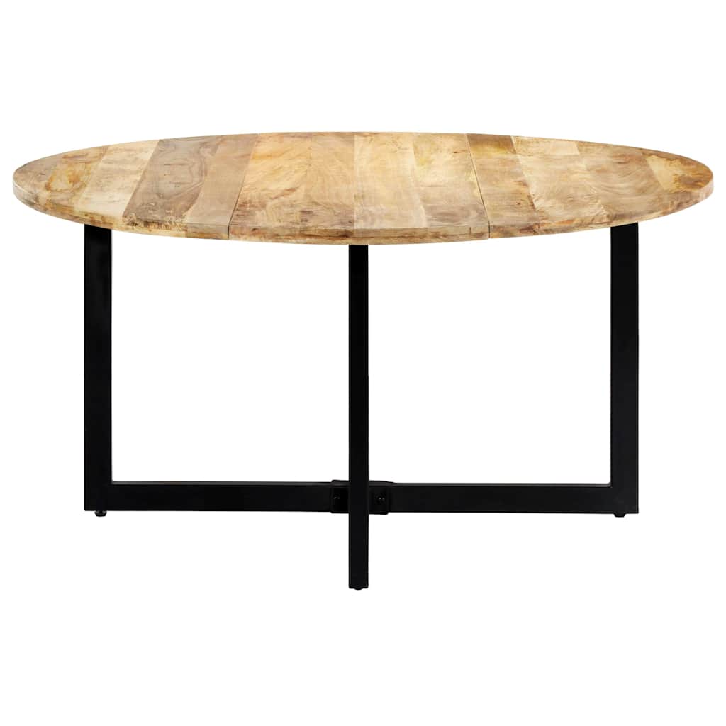 247851 vidaXL Dining Table 150x73 cm Solid Mango Wood 2