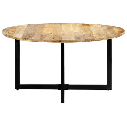 247851 vidaXL Dining Table 150x73 cm Solid Mango Wood 2