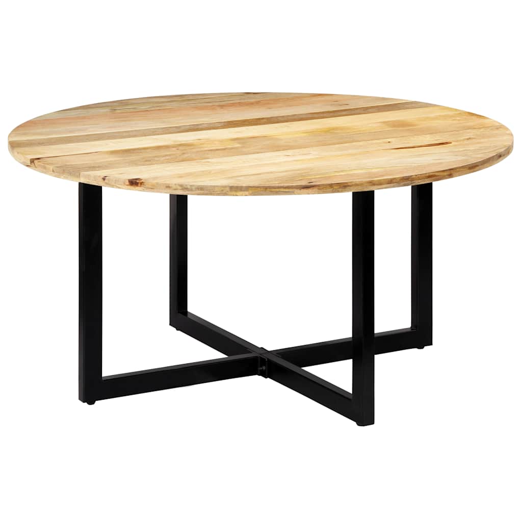 247851 vidaXL Dining Table 150x73 cm Solid Mango Wood 5