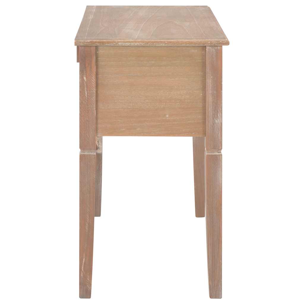 vidaXL Writing Desk | Brown | MDF and Pinewood | Standard | Writing Desk 5
