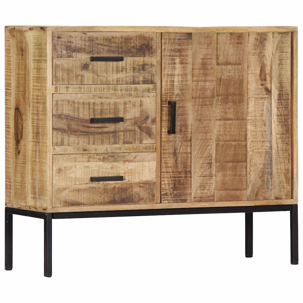 247969 vidaXL Sideboard 88x30x71 cm Solid Mango Wood 5