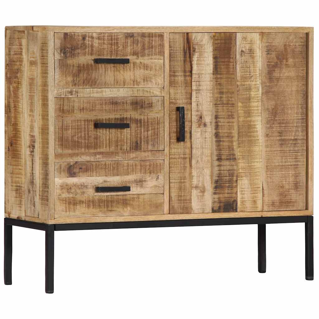 247969 vidaXL Sideboard 88x30x71 cm Solid Mango Wood 6