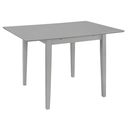 Extendable Dining Table (80-120)x80x74 MDF Grey
