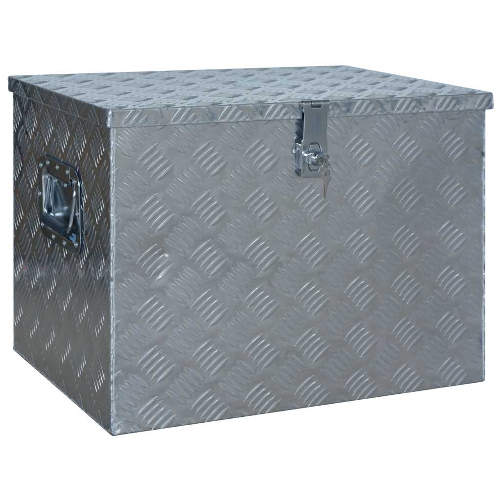 144847 vidaXL Aluminium Box 610x430x455 mm Silver 2