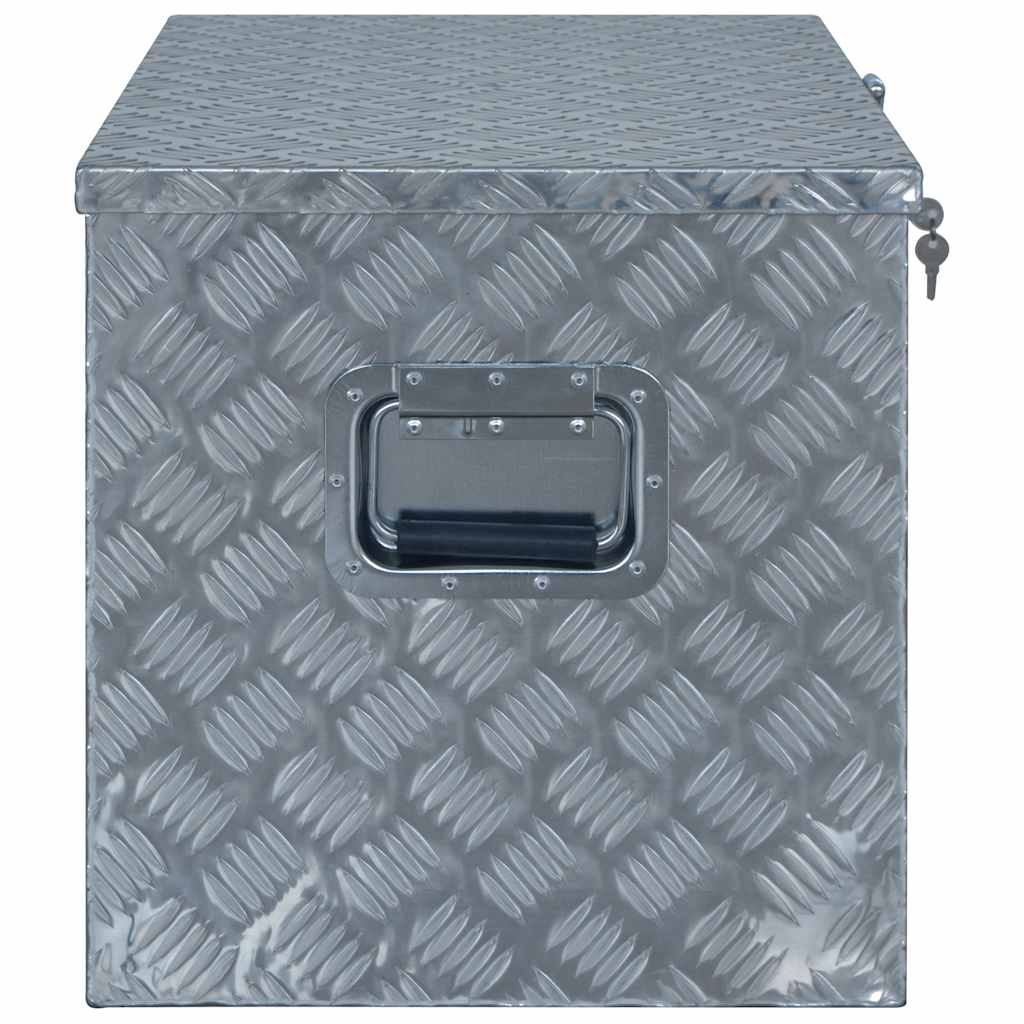 144847 vidaXL Aluminium Box 610x430x455 mm Silver 3