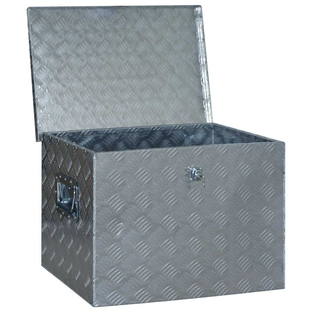 144847 vidaXL Aluminium Box 610x430x455 mm Silver 5