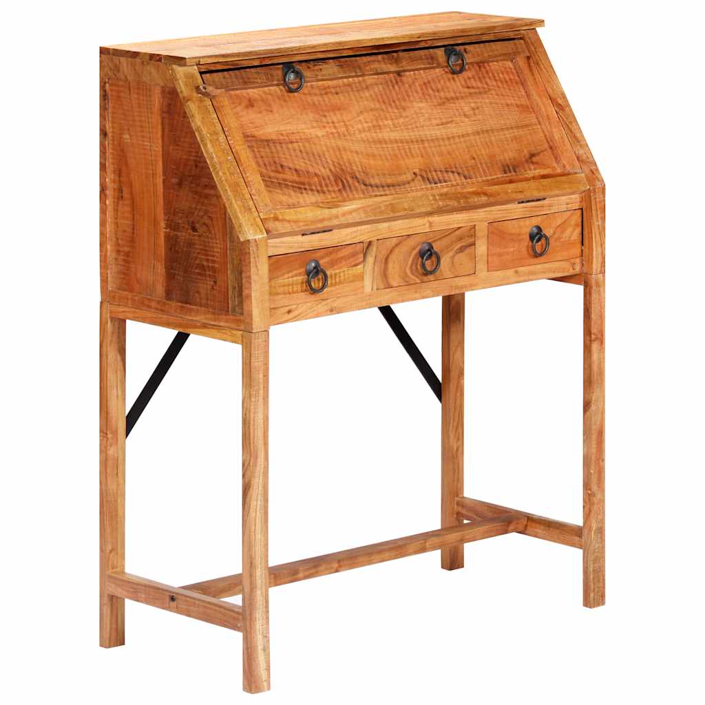 248098 vidaXL Writing Desk 90x40x107cm Solid Acacia Wood 1