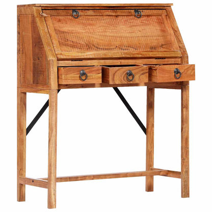 248098 vidaXL Writing Desk 90x40x107cm Solid Acacia Wood 5