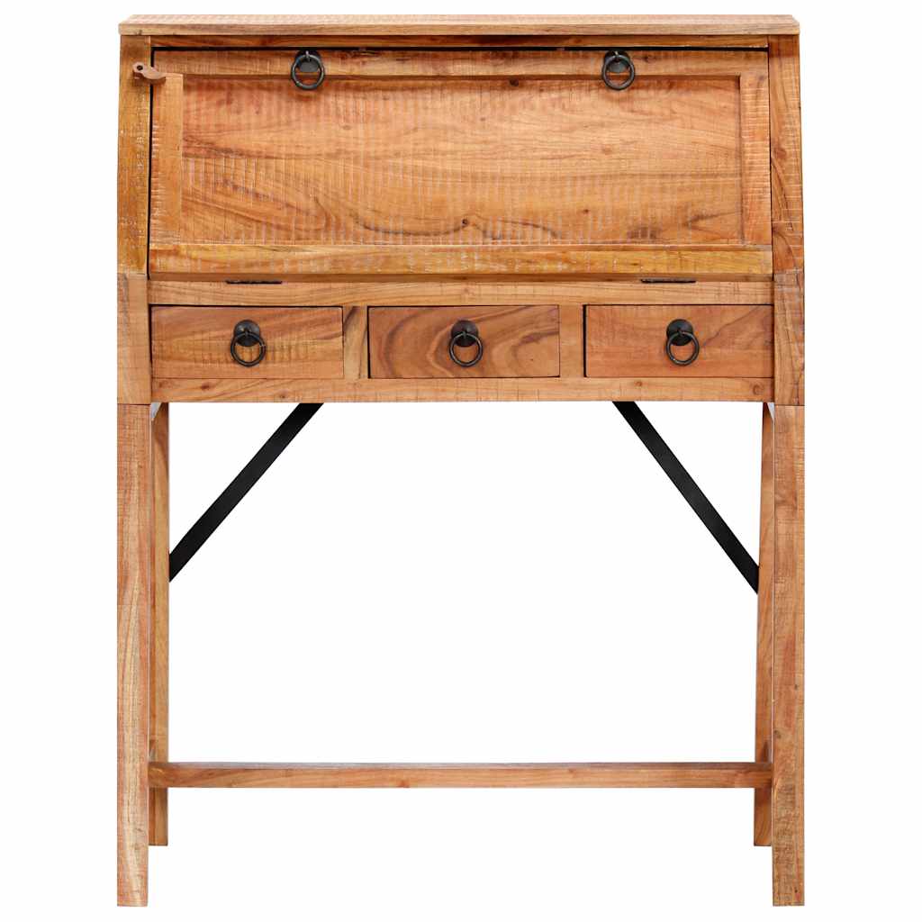 248098 vidaXL Writing Desk 90x40x107cm Solid Acacia Wood 6