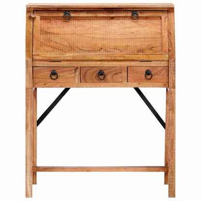 248098 vidaXL Writing Desk 90x40x107cm Solid Acacia Wood 6