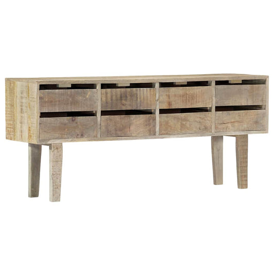 247914 vidaXL Sideboard 140x30x60 cm Solid Mango Wood 1