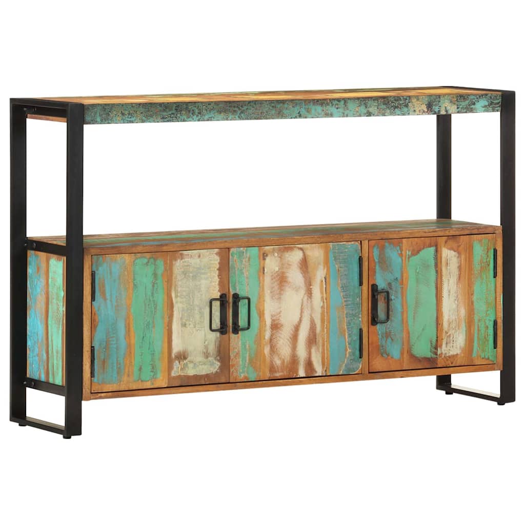 vidaXL Sideboard 120x30x75 cm Solid Reclaimed Wood 1