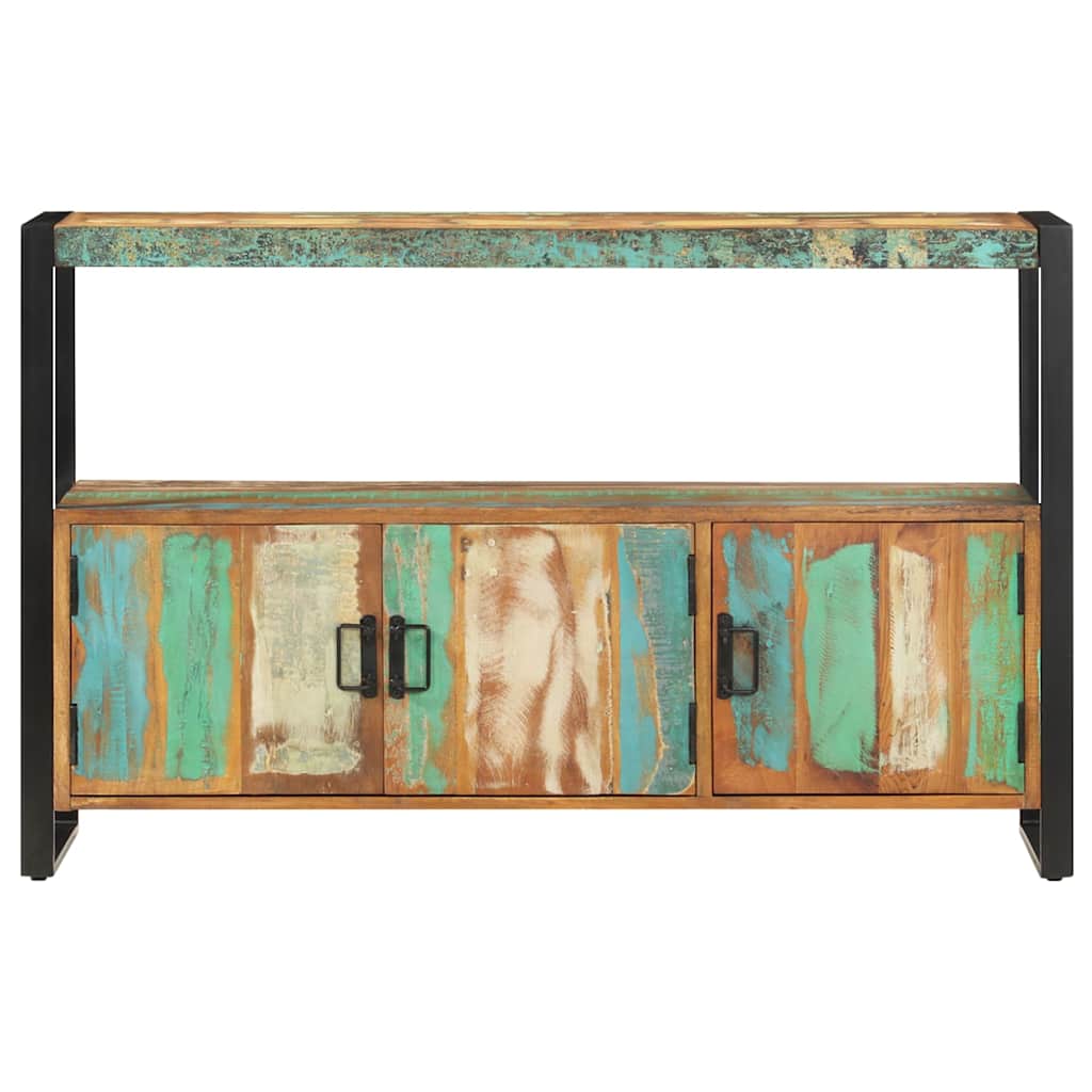 vidaXL Sideboard 120x30x75 cm Solid Reclaimed Wood 2
