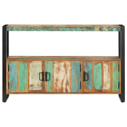 vidaXL Sideboard 120x30x75 cm Solid Reclaimed Wood 2