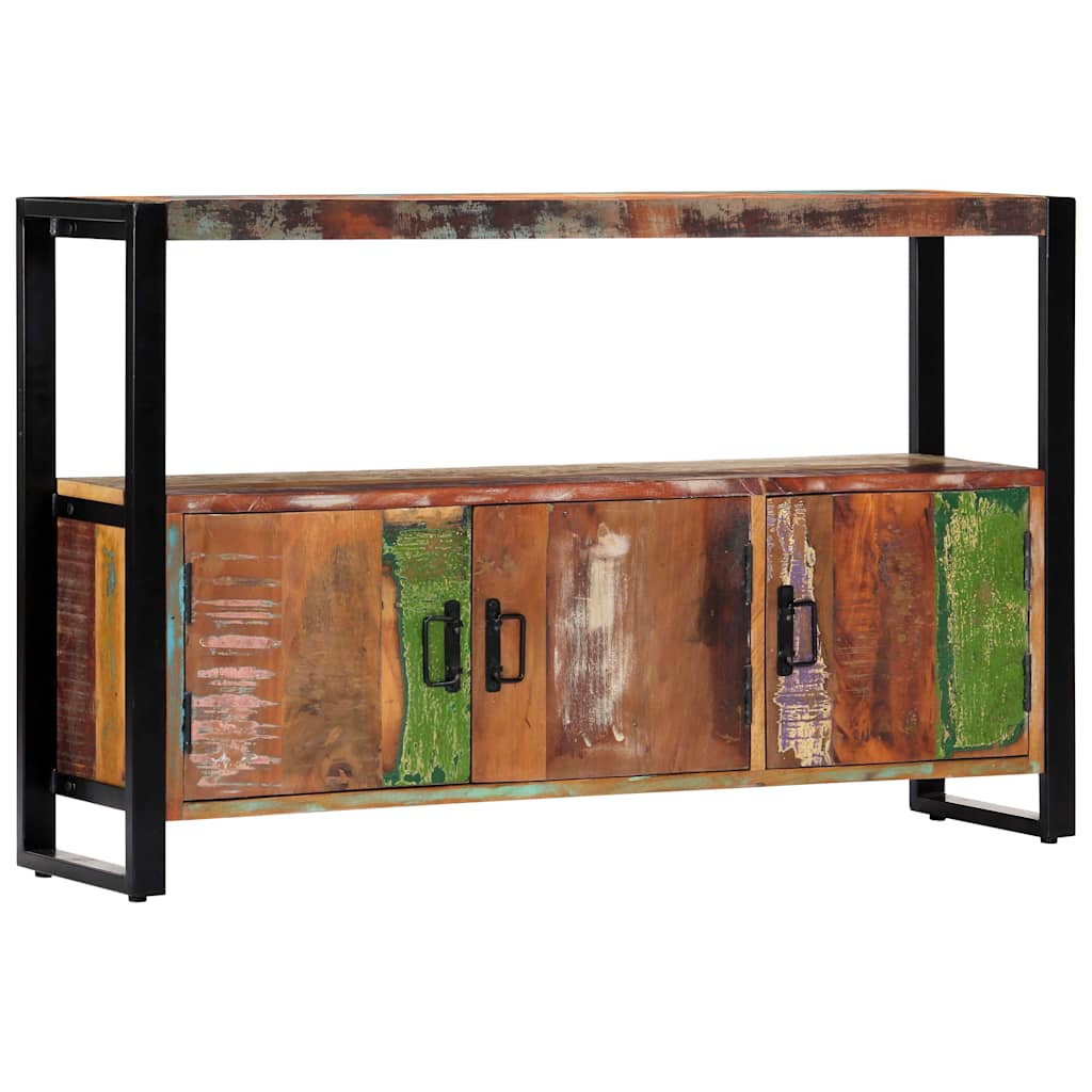 vidaXL Sideboard 120x30x75 cm Solid Reclaimed Wood 6