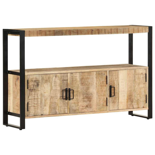 247923 vidaXL Side Cabinet 120x30x75 cm Solid Mango Wood 1