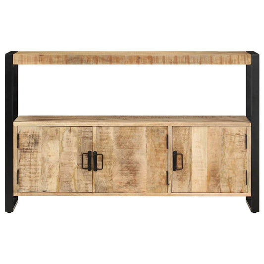 247923 vidaXL Side Cabinet 120x30x75 cm Solid Mango Wood 2