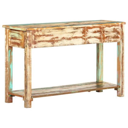vidaXL Console Table | Multi-coloured with green, brown, beige 4