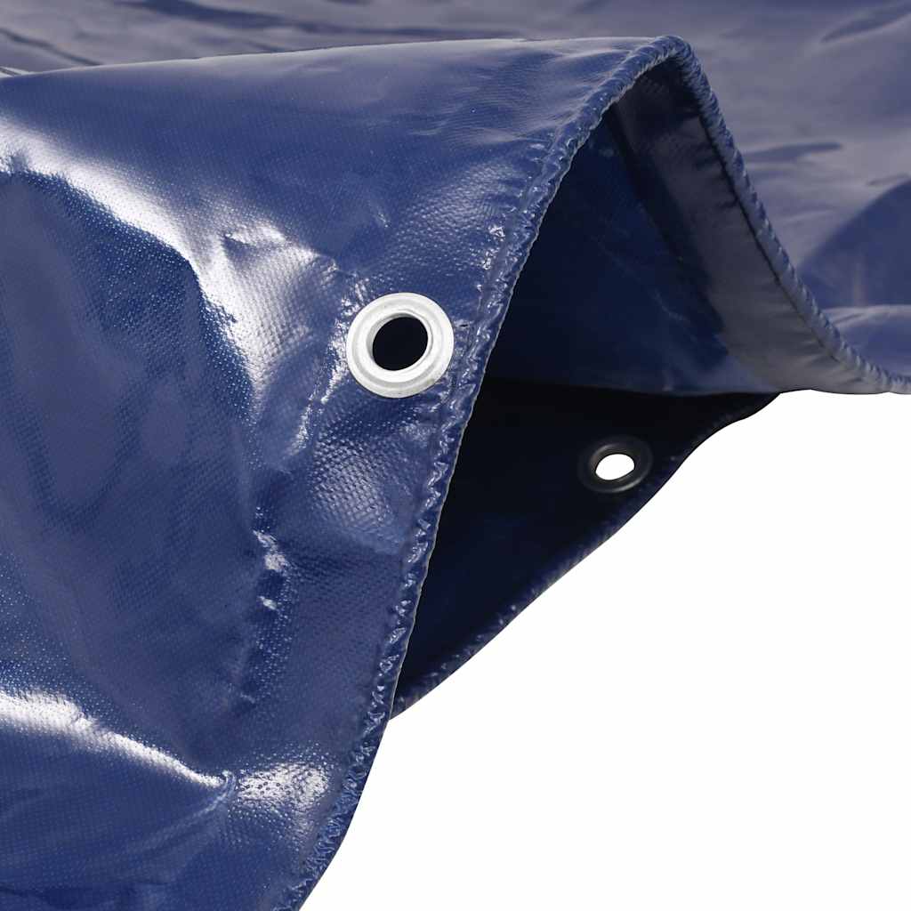 vidaXL Tarpaulin 650 g/m² 6x8 m Blue 2