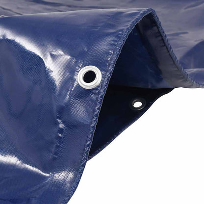 vidaXL Tarpaulin 650 g/m² 6x8 m Blue 2