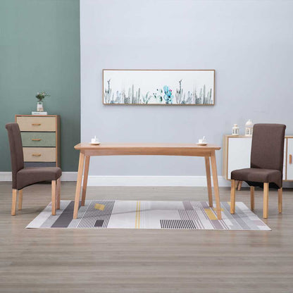 vidaXL Dining Chairs Fabric